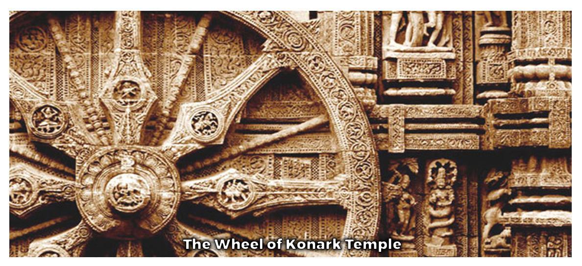 The Wheel of Konark Temple
